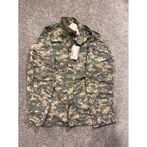 US Military ACU Digital Camo Combat Uniform Jacket Coat Medium‎ X-Long